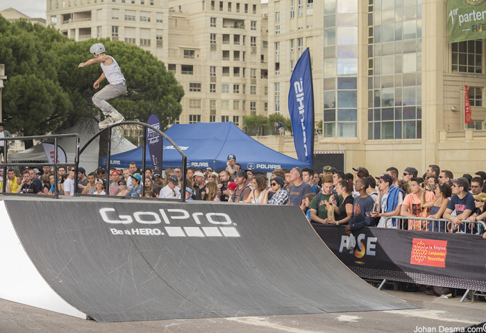 roller slopeslide montpellier FISE contest